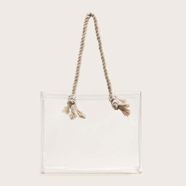 

Clear Tote Bag With Double Handle