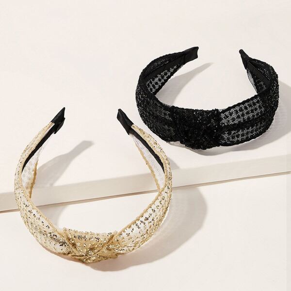 

Knot Decor Headband 2pcs, Multicolor