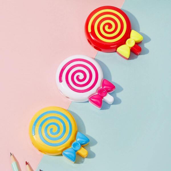 

Random Lollipop Shaped Pencil Sharpener 2pcs