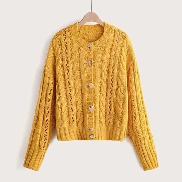 

Twist Cable Knitted Sweater