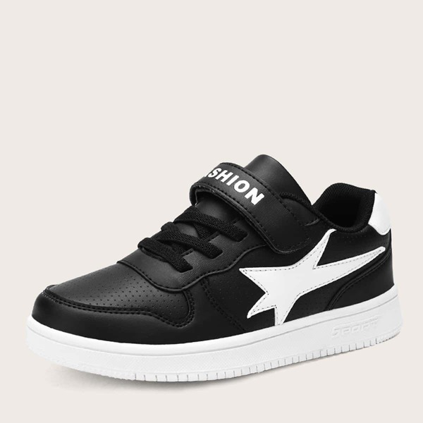 

Boys Two Tone Velcro Strap Sneakers