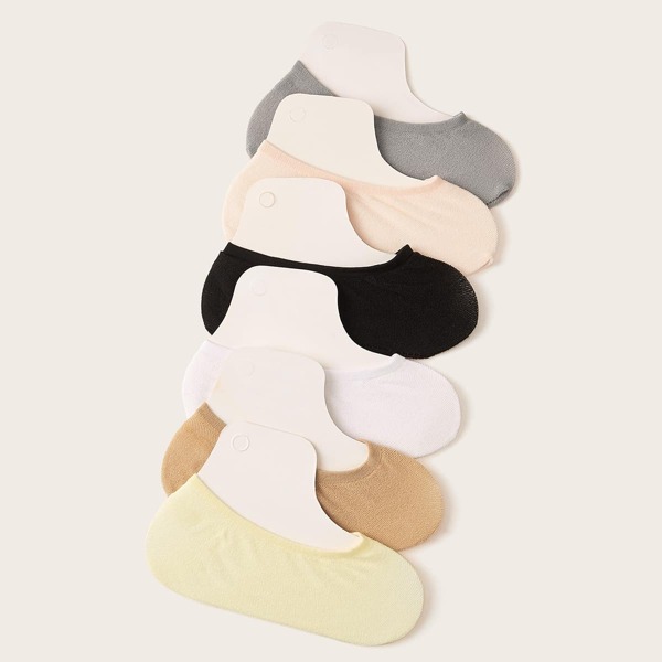 

Simple Invisible Socks 6pairs, Multicolor