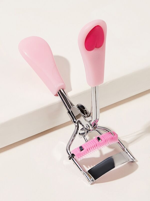 

Heart Decor Eyelash Curler, Multicolor