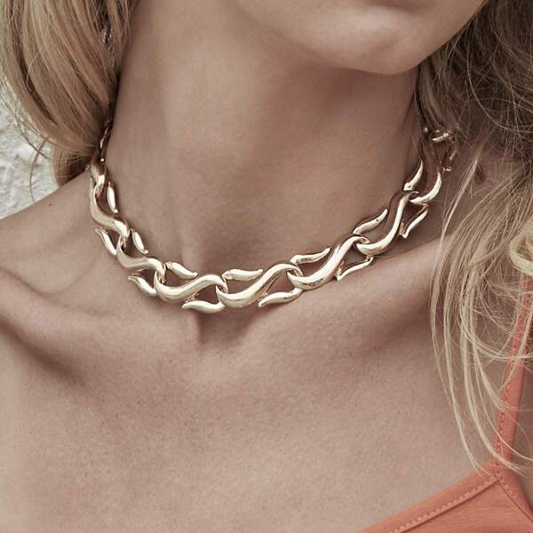 

Chain Link Necklace 1pc, Gold