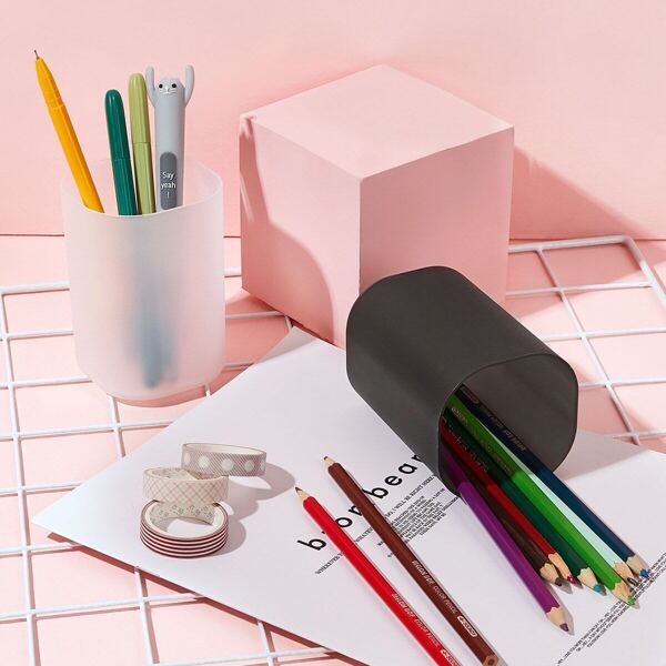

Random Scrub Cylinder Pen Holder 1pc