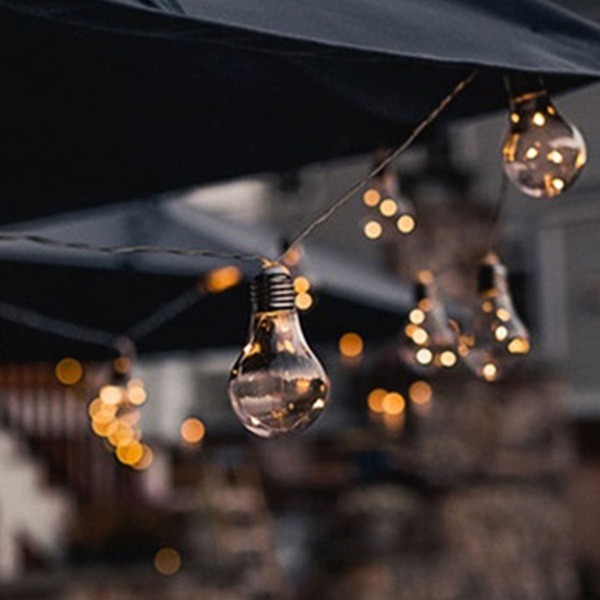 

10pcs Light Bulb String Light 4M