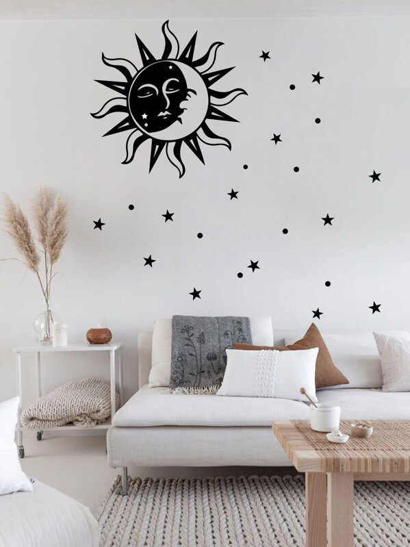 

Sun & Moon & Star Wall Sticker