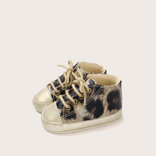 

Baby Leopard Print High Top Sneakers