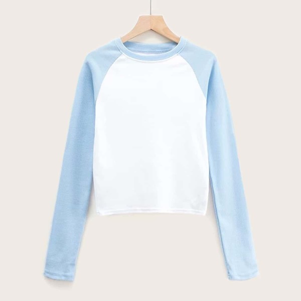 

Contrast Raglan Sleeve Tee