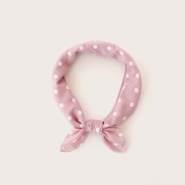 

Toddler Girls Polka Dot Pattern Bandana, Multicolor