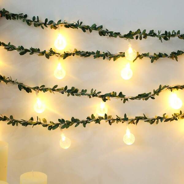 

20pcs Ball Bulb Decorative Vine String Light 3M