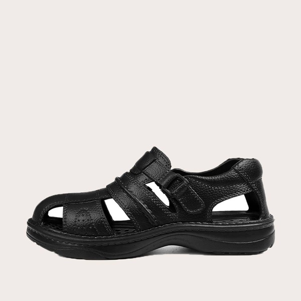

Men Closed Toe Hollow Out Sandals