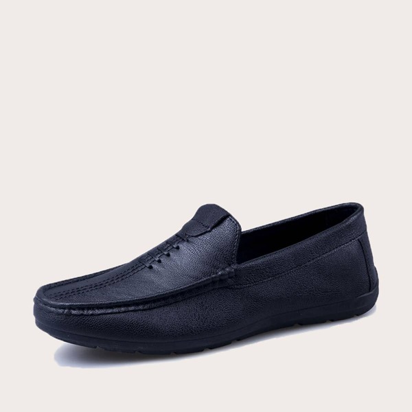 

Men Quilted Detail Loafers