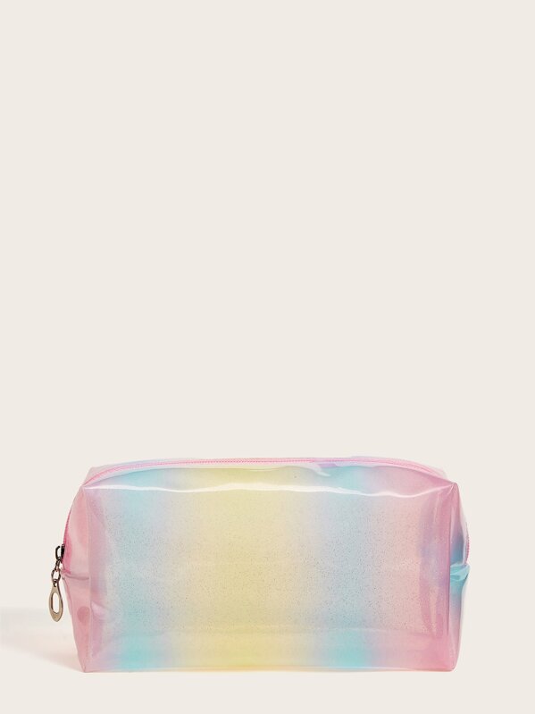 

Ombre Pattern Makeup Bag, Multicolor