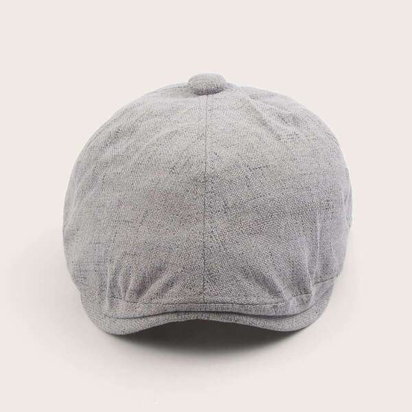 

Men Solid Newsboy Hat