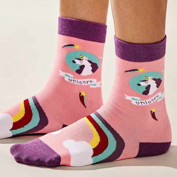 

Unicorn Pattern Socks 1pair