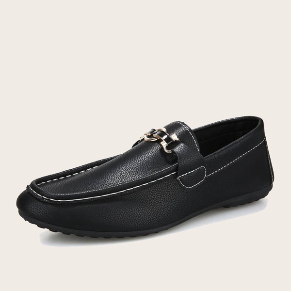 

Men Snaffle Detail Slip On Loafers