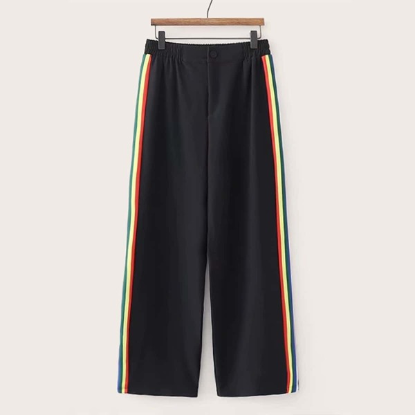 

Side Stripe Straight Leg Pants