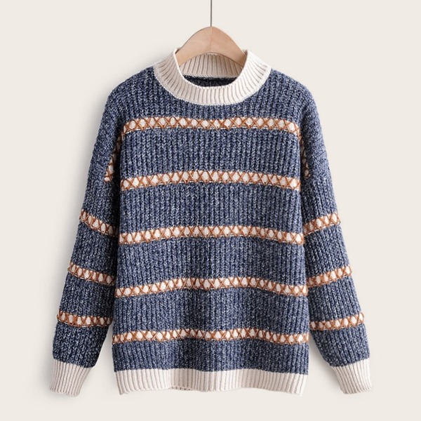 

Drop Shoulder Cut And Sew Jumper