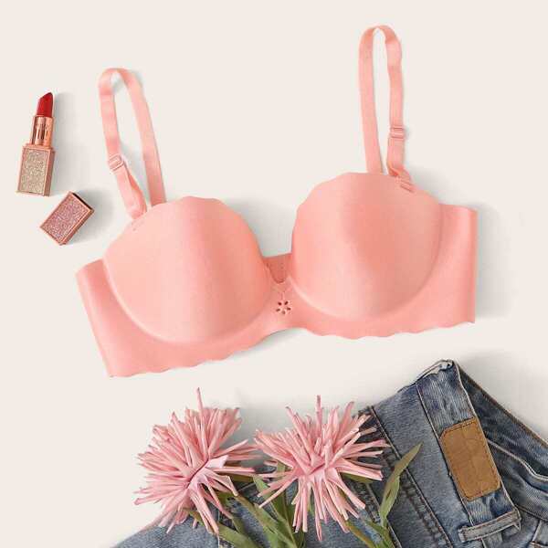 

Adjustable Strap Seamless Bra