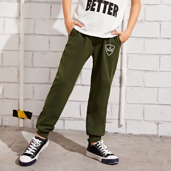 

Boys Elastic Waist Sweatpants