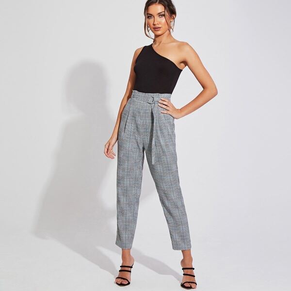 

Check Peg Trousers