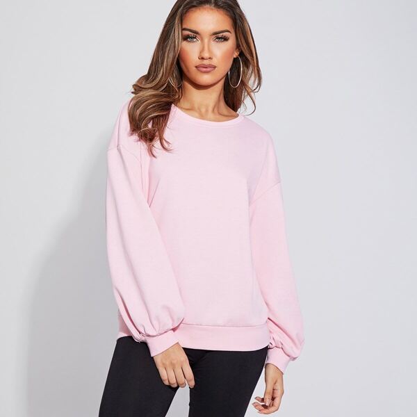 

Balloon Sleeve Sweatshirt