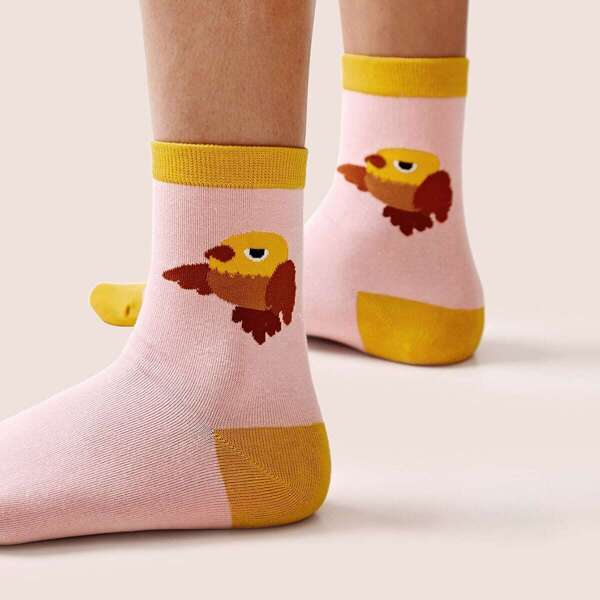 

Cartoon Pattern Socks 1pair