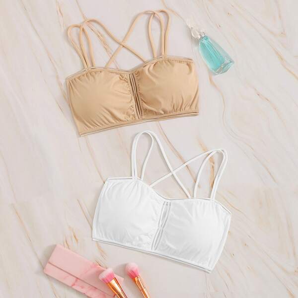 

Crisscross Back Bra Set 2pack