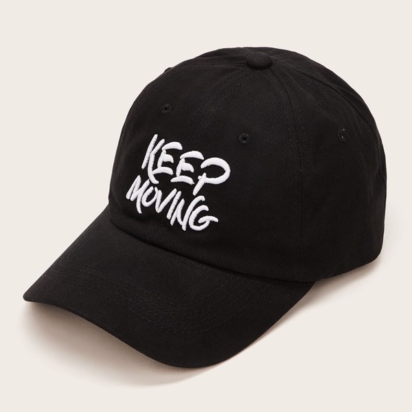 

Slogan Embroidery Baseball Cap