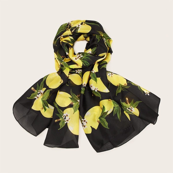 

Lemon Pattern Scarf