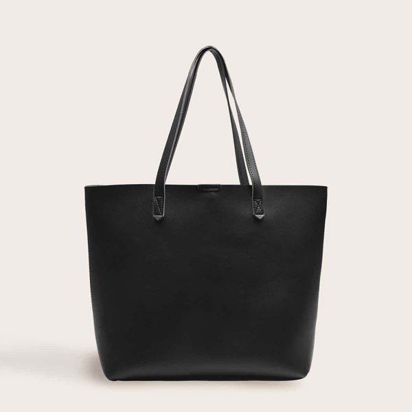 

Minimalist Tote Bag, Black