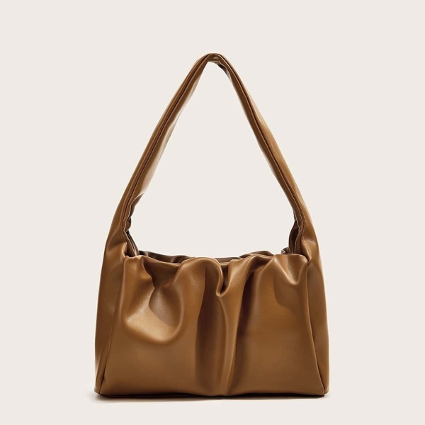

Ruched Detail Shoulder Bag