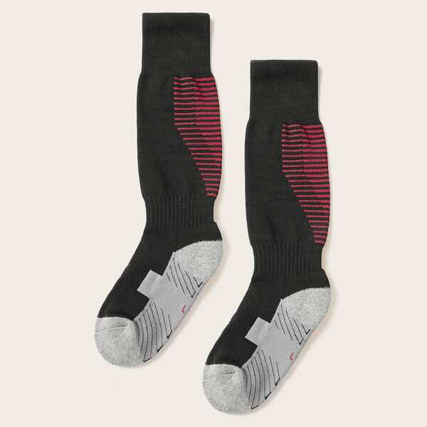 

Boys Striped Pattern Socks 1pair
