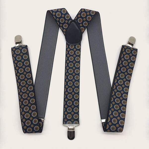

Men Coin Pattern Suspenders