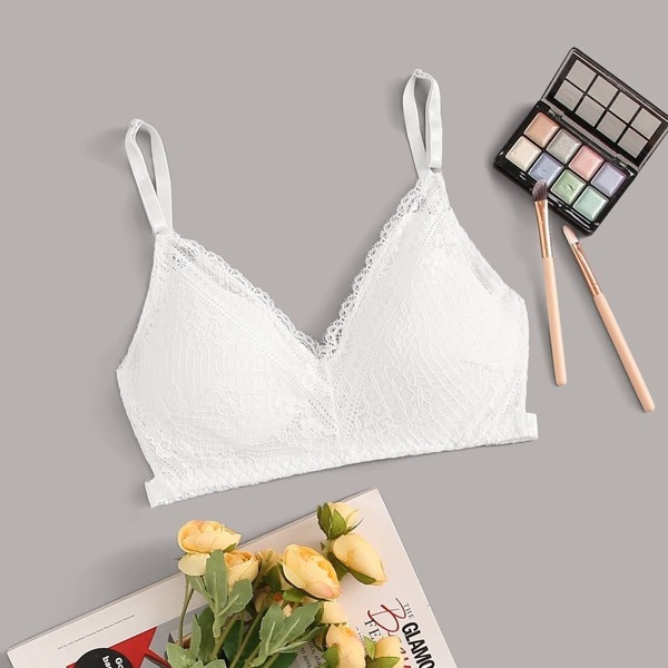 

Contrast Lace Bralette