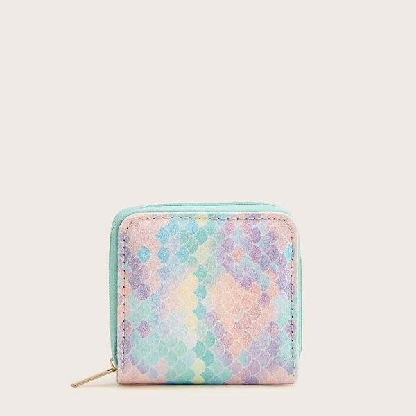 

Scale Pattern Glitter Purse