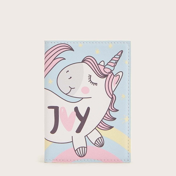 

Unicorn Pattern Fold Over Purse