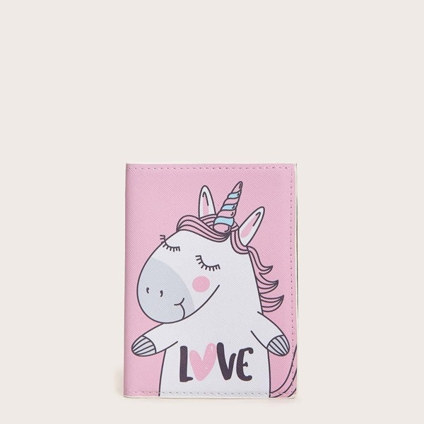 

Unicorn Pattern Fold Over Purse