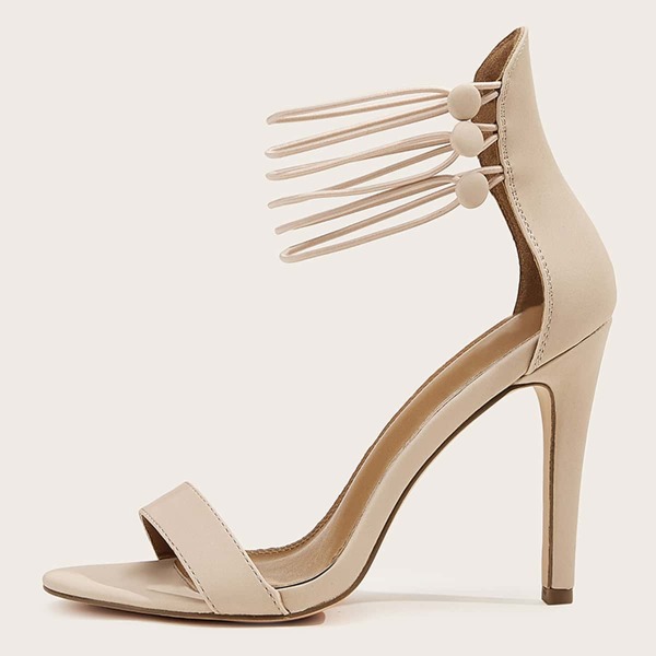 

Open Toe Stiletto Heels