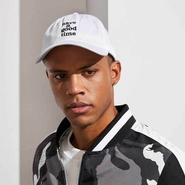 

Men Letter Embroidery Baseball Cap