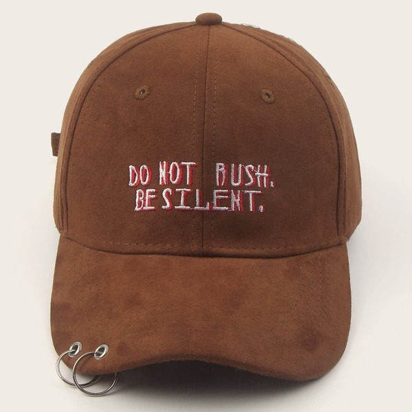 

Men Slogan Embroidery Baseball Cap