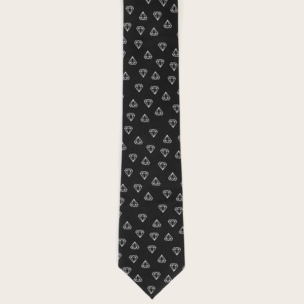 

Men Diamond Pattern Tie