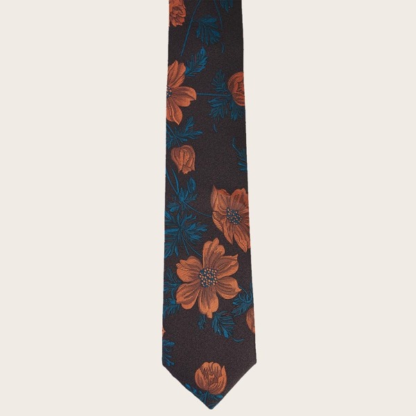 

Men Floral Pattern Tie