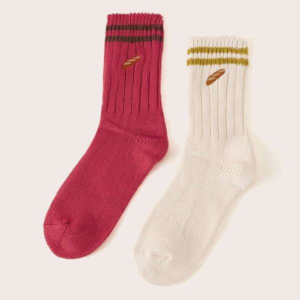 

Colorblock Socks 2pairs