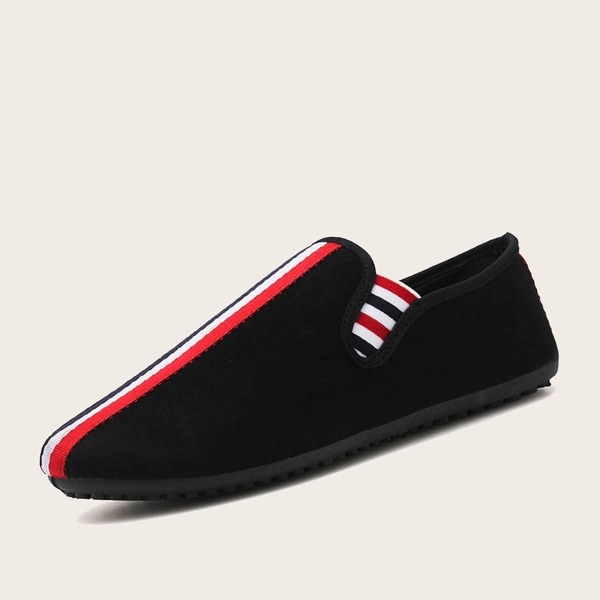 

Men Striped Slip On Loafers