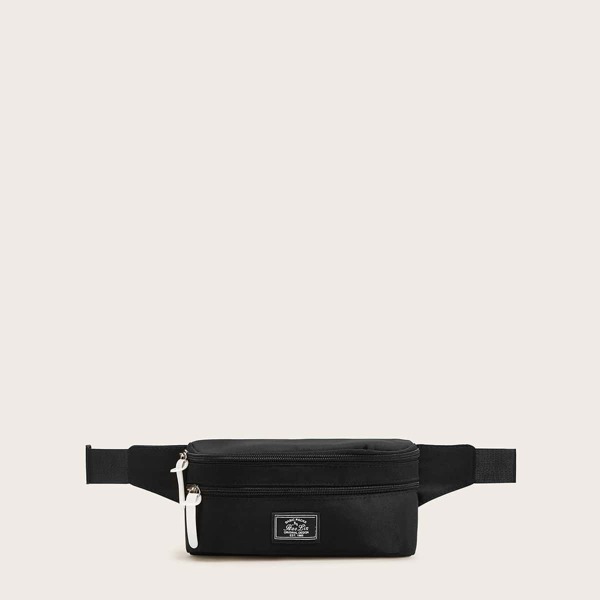 

Double Zip Front Fanny Pack