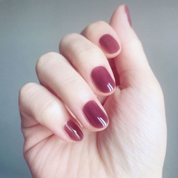 

Plain Fake Nail 24pcs & Tape, Purple