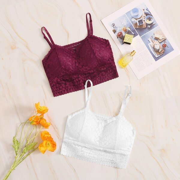 

Floral Lace Bra Set 2pack