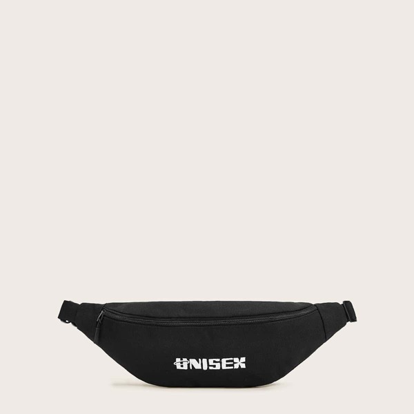 

Letter Embroidered Fanny Pack